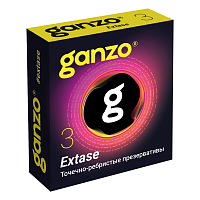 Фото Ganzo Extase презервативы точечно-ребристые, 3 шт. Фото Ganzo Extase презервативы точечно-ребристые, 3 шт.