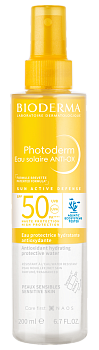 Биодерма фотодерм, спрей солнцезащитный антиоксидантный увлажняющий SPF50, 200 мл