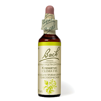 Капли Баха Клематис №9, капли гомеопатические флакон, 10 мл 