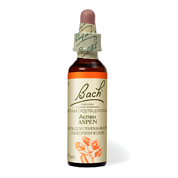 Капли Баха Аспен №2, капли гомеопатические флакон, 10 мл 
