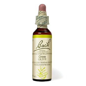 Капли Баха Олив №23, капли гомеопатические флакон, 10 мл 