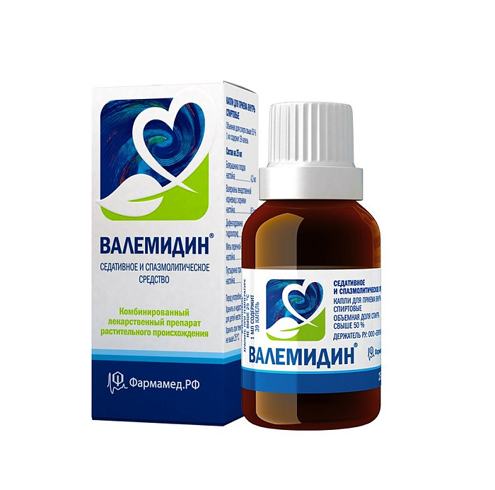 Валемидин, капли, 25 мл 