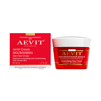 Либридерм Аевит, крем для лица питательный дневной, 50 мл