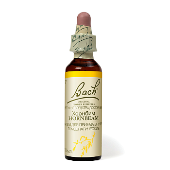 Капли Баха Хорнбим №17, капли гомеопатические флакон, 10 мл 