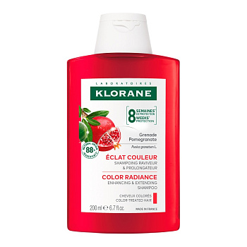 Klorane Гранат, шампунь для окрашенных волос 200 мл