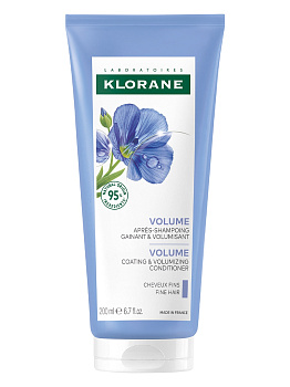 Klorane Льняное волокно, бальзам-кондиционер для волос 200 мл