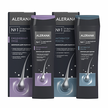 Набор 2уп Алерана шампунь ежедневный уход 250мл