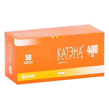 Катэна, капсулы 400 мг, 50 шт. 