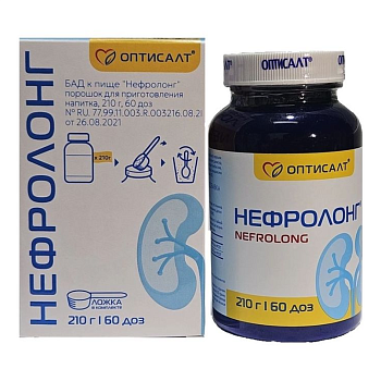 Нефролонг, порошок 210 г (60 доз), 1 шт.
