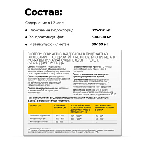 Фото Глюкозамин Хондроитин МСМ BioForte