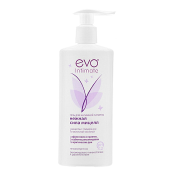 EVO Intimate, Нежная сила мицелл гель, 250 мл