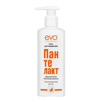 EVO Пантелакт гель для умывания с молочной кислотой 200 мл, 1 шт.