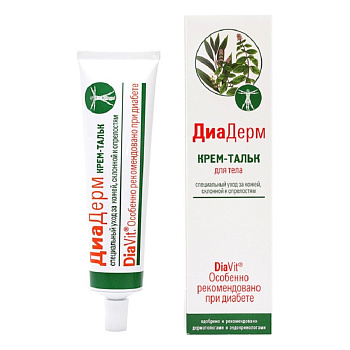 ДиаLерм DiaVit, крем-тальк для тела 75 мл