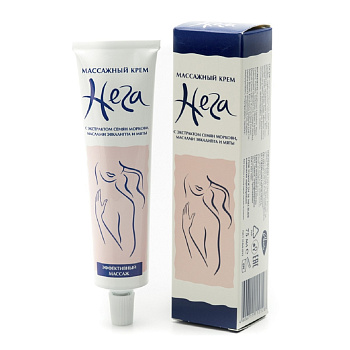 Нега, крем массажный, туба 75 мл