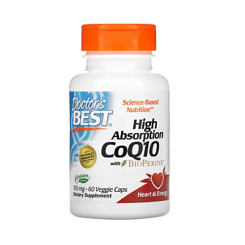 Doctors Best Коэнзим Q10, капсулы 100 мг, 60 шт.