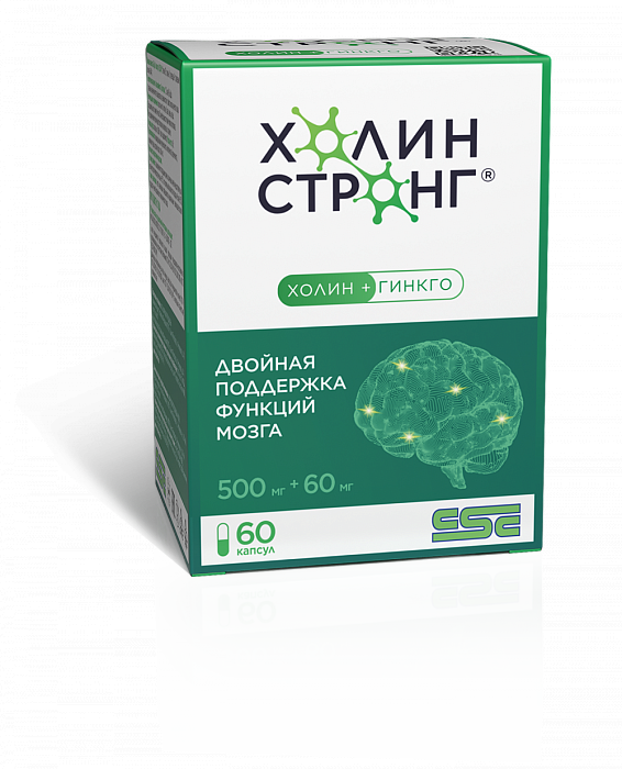 Холин Стронг, капсулы 0,588 г, 60 шт.