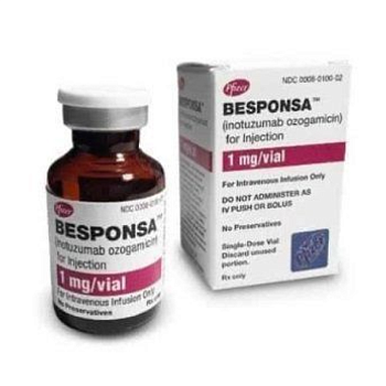 Биспонса, лиофилизат для приготовления концентрата для приготовления раствора для инфузий 1 мг флакон, 1 шт. 