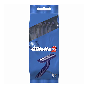 Gillette2 станки для бритья, 5 шт.