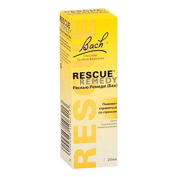 Рескью Ремеди (Бах), капли 20 мл 